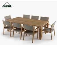 Chaises de Restaurant de Table, ensemble de salle à manger de loisirs en plein air avec coussins