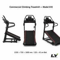 Caminadora Comercial para Escalar Escaleras, 3.5HP, Inclinación Automática de -5~40 Niveles, 120kg, 12km/h, Stepmill para Cardio, Gimnasio y Uso Doméstico