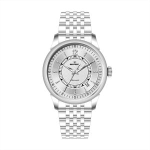 Nouvelle montre classique automatique mécanique NH35 de haute qualité avec cadran de montre en index arabes gravés avec logo privé tendance - Product Image 6