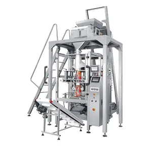 China High Speed Snack Melon Seeds Weighing Packing Machine Triangle Bag Soap Water Liquid Filling Machine