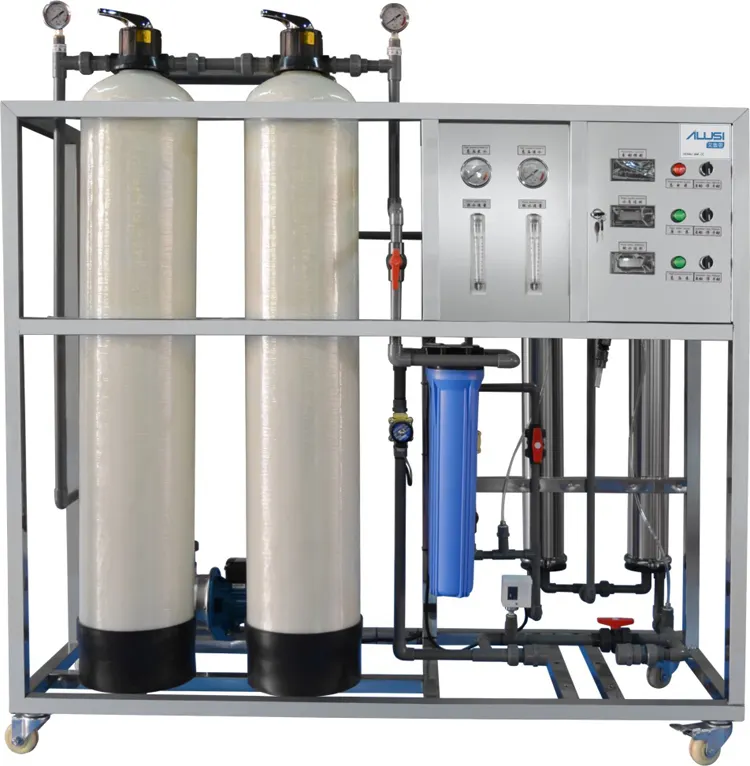 Depósito de agua de lluvia y aguas subterráneas, tratamiento de ósmosis inversa para depósito de agua pura, suavizante de fábrica