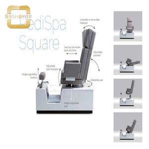 Meubles de salon de manucure de beauté de chaise de <span class=keywords><strong>pédicure</strong></span> de massage de <span class=keywords><strong>spa</strong></span> simple siège rotatif pour carré <span class=keywords><strong>PediSpa</strong></span> réglable en hauteur moderne - Product Image 3