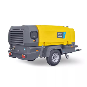 Compresseur d'air <span class=keywords><strong>mobile</strong></span> à moteur diesel Atlas Copco X-Air 370cfm 203psi, état neuf, portable, lubrifié pour les industries minières - Product Image 5