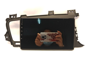 <span class=keywords><strong>Panneau</strong></span> de cadre d'autoradio portable de 9 pouces pour Kia <span class=keywords><strong>K5</strong></span> Kit de montage sur tableau de bord à conduite droite Adaptateur de cadre GPS pour tableau de bord GPS grand écran - Product Image 3