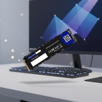 SSD M.2 Interface Original Brand Terlaris Baru Berkinerja Tinggi Harga Terjangkau Grosir 3000MB/s Baca/1900MB/s Tulis Hitam Desktop