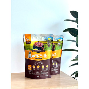 Sjo Optiwon 9 gratis troppo 750g di avena d'anatra cibo e dolcetti per gatti umidi biologici - Product Image 1