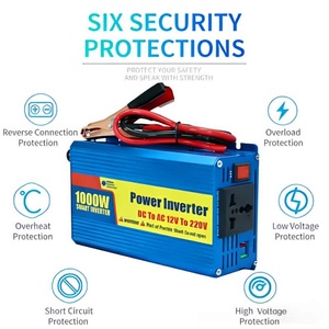 Inversor de Corriente de Onda Pura Fuera de Red de Alta Potencia 60Hz 2000W 2500W 3000W 4000W 5000W 12VCC a 220VCA - Product Image 5