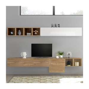 Prix d'usine 2 tiroirs Orléans Range Lamp Meuble Tv Table Meuble TV - Product Image 2