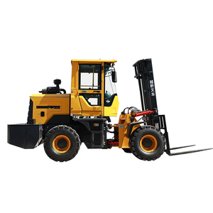 핫 세일 모든 지형 지게차 소형 오프로드 지게차 4wd 4 톤 소형 거친 지형 지게차 판매 - Product Image 2