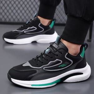 Nouvelles chaussures décontractées pour homme, design simple et abordable, respirantes, toutes occasions, semelle extérieure en PU souple, confortables. - Product Image 3