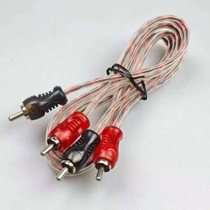 สายสัญญาณเสียงแบบ 2RCA ตัวผู้ หุ้มด้วย PVC คุณภาพสูง เหมาะสำหรับรถยนต์ คอมพิวเตอร์ โปรเจคเตอร์ จอภาพ หัวขึ้นรูปด้วยวิธีฉีดพลาสติก - Product Image 3