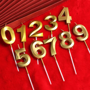 Merri augura <span class=keywords><strong>buon</strong></span> <span class=keywords><strong>compleanno</strong></span> creativo numero Sparkler torta decorazione forniture per festa nuziale paraffina cera candele portafortuna - Product Image 5