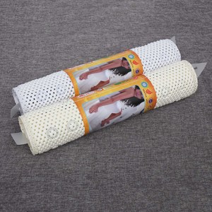 Alfombra de baño de espuma de PVC blanca con patrón sólido cómodo y ecológico antideslizante <span class=keywords><strong>para</strong></span> bañera de Ducha - Product Image 3