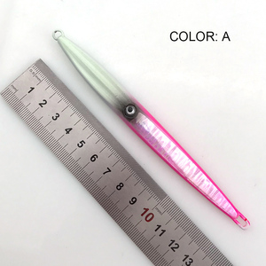 Jig Lure 16 ofertas semanales 40g 60g 80g Luminous Tokayo Slow Jigging Madai Jig Lure Sticker Box Weihai Top Umbrella Baits - Product Image 6