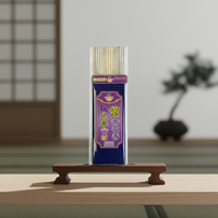 Dupa Batang Lavender Sandalwood Ramah Lingkungan FUYUN Beraroma Harum Tanpa Asap untuk Festival Tahun Baru Berdoa untuk Berkat Tuhan.