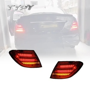 Precio de Fábrica al por Mayor, Sistema de Iluminación para Automóviles, Luz Trasera Modificada, Luz Trasera LED para Mercedes Benz Clase C W204 C180 C63 2007-2014 - Product Image 1