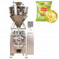 Automatische VFFS verpakkingsmachine voor chips, noten, korrels en snacks, CE-gecertificeerd, verticale vorm-vul-seal weeg- en verpakkingsmachine, 1kg