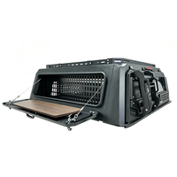 Couverture de benne SNDN pour pick-up double cabine, hardtop en aluminium, compatible Toyota et Ford