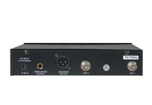 Sistema de Monitor y receptor de Audio in Ear, 100 Sistema de Monitor inalámbrico UHF de frecuencia de Audio seleccionable preestablecido, 2 Combo XLR + 1/4 - Product Image 6