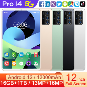 <span class=keywords><strong>Tablet</strong></span> Panggilan 4G/5G 2025 Pad Mini Terbaru 16GB RAM 1TB ROM Layar 12 Inci Baterai Besar Setara Ponsel Pintar - Product Image 5