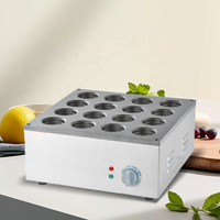 Chef Prosentials 16 Trous Gâteau Cuisson Machine Commerciale Industrielle Croustillante Roue Tarte Gaufrier Machine à Vendre