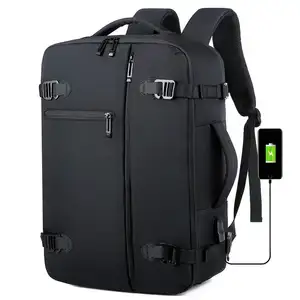 Manufacture Wholesale Custom Logo Fashion Office Waterproof Sports Men Laptop Backpacks School Bags With Usb Daily Life