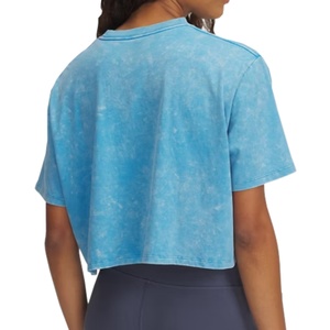 T-shirt court d'été pour femme de haute qualité personnalisé, taille Pule, graphique 3D, streetwear, haut court pour femme - Product Image 2