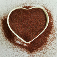 Sable abrasif de grenat naturel rouge LM 60 80 120 Mesh, écologique, pour un sablage efficace à jet d'eau, pour la découpe de métaux et de pierres