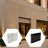 Panel de Piedra Premium con Diseño de Panal de Abeja |   Panel Compuesto de Piedra Fabricado a Medida |   Material de Revestimiento de Fachadas