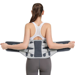 KSY Faja Lumbar Ajustable con Doble Correa de Tracción, Soporte de Acero para la Espalda, Cinturón Transpirable para Soporte Lumbar y de Cintura - Product Image 3