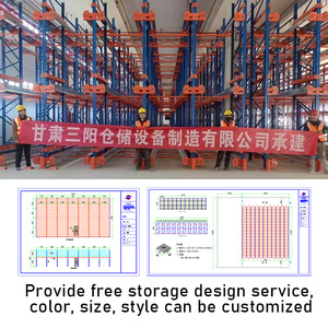 Étagères de stockage en acier sur mesure, rayonnages métalliques à longue portée, adaptés aux garages et entrepôts, rayonnages pour palettes, vente en gros - Product Image 6