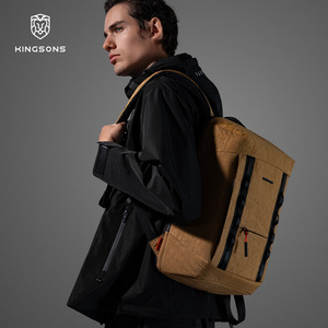 Kingsons Nylon Waterproof <b>Backpack</b> 20-35L Laptop <b>Compartment</b> Unisex Everyday Use - Product Image 3
