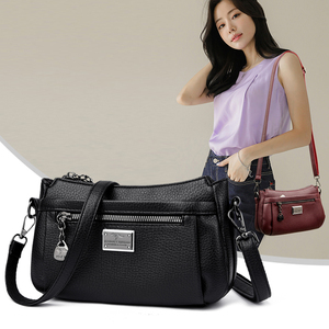 New High Quality Women Messenger Bags for Women Pu Leather Crossbody Bags Ladies Designer Shoulder Bags <b>Tote</b> Handbags and Purses - Product Image 2