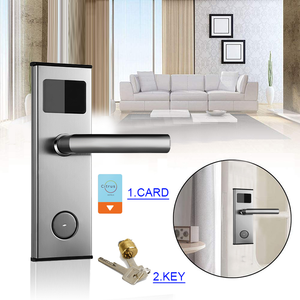 מכירה לוהטת נירוסטה Rfid כרטיס מלון מנעול דלת מערכת עם חיסכון באנרגיה מתג - Product Image 3