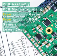 DQ électronique OEM SMT DIP Service Shenzhen fabricant de cartes de circuits imprimés sur mesure Prototype PCBA ESC/FC personnalisé BOM Gerber nécessaire