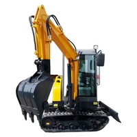 Mini-excavatrice modèle MY25 avec moteur diesel Laidong 385