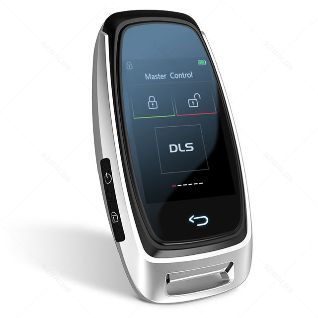 Universal Smart LCD Car Key Upgrade Keyless USB Chargeable Large Battery Key FOB
