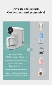 Diseño exquisito <span class=keywords><strong>2</strong></span> cartuchos PP/CTO RO filtro agua purificador doméstico dispensador - Product Image 5