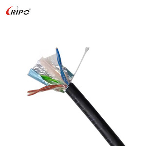 Uv-kháng ngoài trời Cat6 SFTP Cáp 23AWG | che chắn cáp <span class=keywords><strong>Ethernet</strong></span> với thời tiết thiết kế cho ngoài trời mạng - Product Image 6
