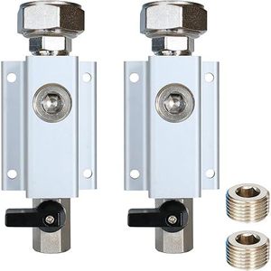 Vanne à boisseau sphérique Wansheng 3/4 pouce, filetage intérieur et extérieur, en alliage d'aluminium pour le contrôle de l'air comprimé dans les conduites - Product Image 2