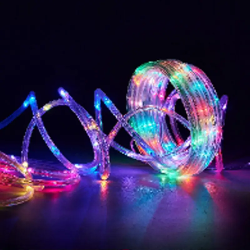 Commercial Grade 10m 100m Christmas Decorative Waterproof Solar USB Plug LED PVC Wire Mini Ball RGB String Fairy Strip Light