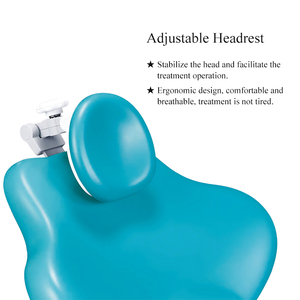 Zahnbehandlungseinheit mit Ergonomischem Zahnarztstuhl mit Verstellbarer Rückenlehne und Kopfstütze für Komfortable Patientenversorgung - Product Image 4