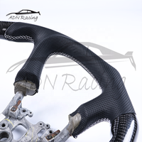 Volant en fibre de carbone noir brillant pour GMC Sierra Tahoe Silverado Suburban S10 Yukon 98-02