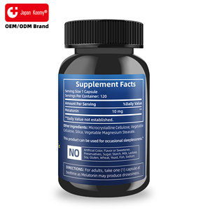Fabricante de Marca Privada Shecome, Suplemento de Melatonina, Ayuda para Dormir por la Noche para Hombres y Mujeres, Cápsulas de Melatonina para el Cuidado de la Salud - Product Image 2