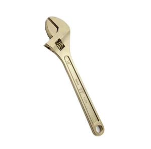 Aluminum Bronze Non-sparking No Spark Safety Tools Explosion-proof Wrench <strong>Adjustable</strong> <strong>Spanner</strong> 150mm 6in Explosive Hazardous Area - Product Image 3