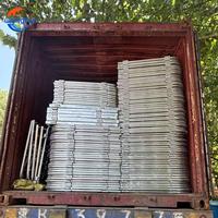 Panneaux pour chevaux en vente chaude aux États-Unis, panneaux pour bétail galvanisés robustes, utilisés pour les enclos à moutons, les enclos à bétail