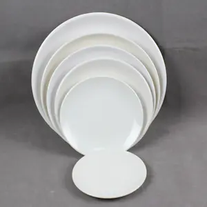 Melamine Dinner Plates 10 Inch White Color