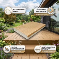 VMKON - Fournisseur direct d'usine - Revêtement de terrasse en composite bois-plastique résistant aux intempéries - Couleur personnalisée