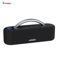 Enceinte portable sans fil en forme de tambour pour l'extérieur avec radio FM et subwoofer, prise en charge du logo personnalisé pour les commandes en gros