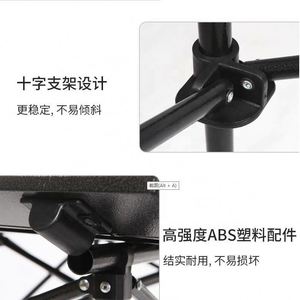 Lightweight Hiking Bbq Beach <b>Foldable</b> Backpacking Table <b>Small</b> Folding Outdoor Camping Aluminum Mini Picnic Portable <b>Desk</b> - Product Image 4